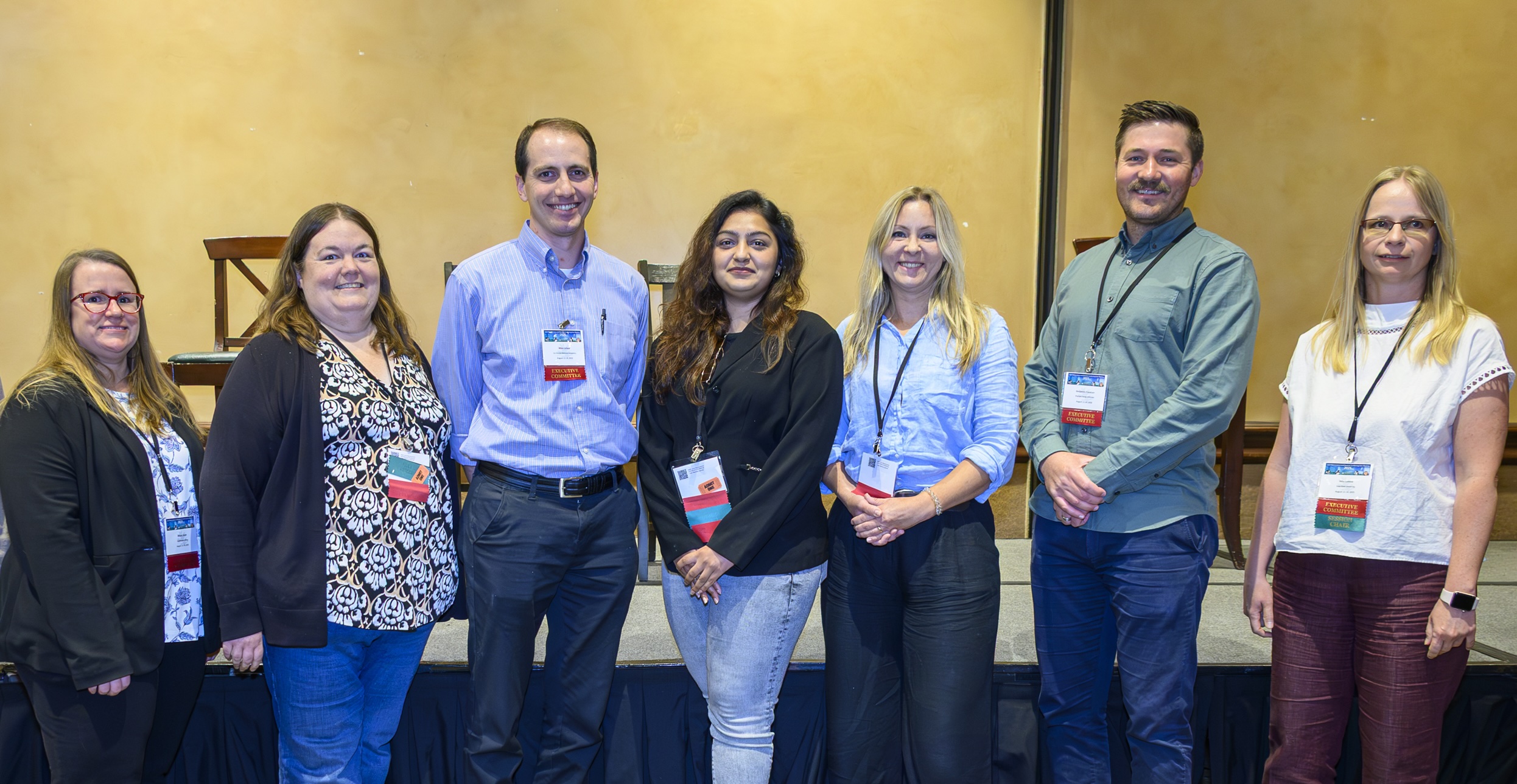 Group photo of 7 members of the SHUG EC 2025 Joint User Meeting